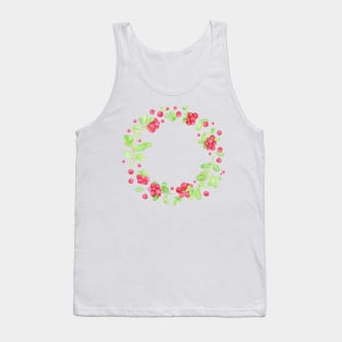 Red berries Tank Top